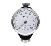 Testeur de dureté pour cadran Shore Type O Duromètre en caoutchouc et plastique avec échelle transparente Matériau en alliage étanche pour matériaux en mousse microporeuse 1 pièce