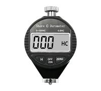 Testeur de dureté Shore - Outil en caoutchouc - Duromètre numérique - Écran LCD 0-100 HA (pas de batterie) - Portable