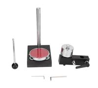 Testeur de dureté Stand à haute résistance en verre trempé plate-forme en caoutchouc duromètre stand de test alliage durable en acier inoxydable Abs Construction pour les huiles