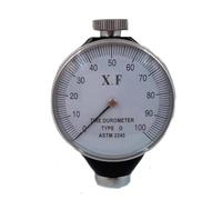 Testeur de dureté Testeur de dureté A/O/D 0-100 HA, testeur de dureté des pneus en caoutchouc, for plastique, cire de cuir, duromètre synthétique Shore(Type O)