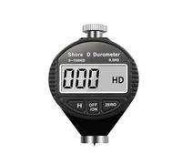 Testeur de dureté, Testeur de dureté numérique électronique portable 0-100HD, duromètre avec grand écran LCD(Black Type D)