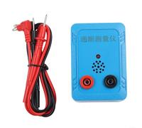 Testeur de fil 9 V avec buzzer et voyant lumineux pour tester la continuité des câbles PCB et composants de commutation électrique avec batterie remplaçable (C)