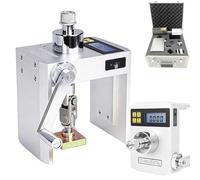 Testeur de force d'adhérence pour carrelage, appareil de test de force d'adhérence 10 KN, 2 modes de mesure, mécanisme hydraulique intégré, comprend 10 blocs de test filetés pour l'analyse de la force