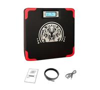 Testeur de force de boxe - Machine de test de force de boxe | Sac de frappe avec affichage LED | Testeur de force non rempli | Sac de sable | Test de frappe puissant