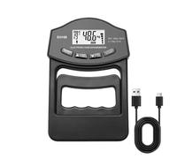 Testeur de Force de Main - 180 kg Électronique Rechargeable Portable avec Écran Numérique | Appareil D'Exercice De Force Dynamomètre Manuel - Pour Maison, École, Sport, Compétition, Extérieur, Hôpital