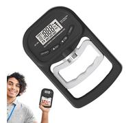 Testeur de force de main - Portable Poignée d'exercice Compteur Alimenté par piles | Prise en main confortable haute précision Jauge d'entraînement avec mémoire intelligente pour garçons