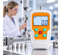 Testeur De Force De Traction Électronique Numérique 110 Lb/500 N, Dynamomètre Portable, 3 Modes De Test, 4 Unités De Mesure, Idéal Pour Le Contrôle Qualité Et Les Essais De Matériaux