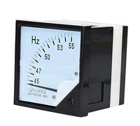 Testeur de fréquence - Panneau carré - Multimètre analogique - Haute précision - 45-55 Hz - AC380 V - Précision 1,5