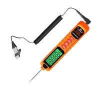 Testeur de fusible | Testeur d'erreur de circuit, testeur de tension de batterie avec affichage numérique LED, fil à ressort allongé et sonde - Pour batterie de caravane, polarité et