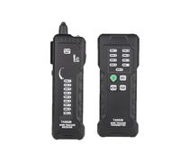 Testeur de localisateur de fil numérique professionnel pour la continuité du câble réseau et la détection de ligne POE en direct, avec alignement de ligne et test de polarité DC, matériau ABS