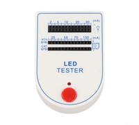 Testeur de lumière LED portable, testeur d'ampoule LED alimenté par batterie, appareil de test de courant pour LED à 2 broches 4 broches 2-150 mA