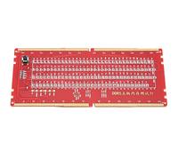 Testeur de mémoire DDR5, testeur de fentes de mémoire de bureau avec diode lumineuse pour la réparation de cartes mères et, carte de test de RAM DDR5 pour le diagnostic e