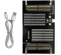 Testeur de mémoire d'ordinateur portable alimenté par USB pour DDR4 DDR5, outil de diagnostic portable pour détection des pannes PCB, ouverture rapide/vérification de court-circuit pour techniciens +