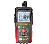 Testeur de mesure de batterie de voiture à affichage numérique avec guidage vocal pour tensions, résistance interne et analyse de la durée de vie de la batterie automobile