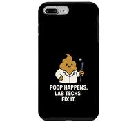 Testeur de microbiome, selles de santé intestinale, échantillon de déjections scientifiques de Coque pour iPhone 7 Plus/8 Plus