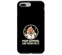 Testeur de microbiome, selles de santé intestinale, échantillon de déjections scientifiques de Coque pour iPhone 7 Plus/8 Plus