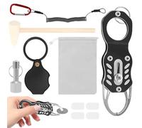 Testeur De Monnaie De Poche - Ensemble de Test Portable avec Aimant Porte-clés Marteau et Pinces,Outil De Vérification De La Taille Des Pièces | Pour Adultes, Famille, Amis, Professionnels Et Enthousi