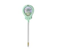 Testeur de multifonctionnel, testeur de sol 4 en 1 avec panneau résistant, moniteur de température, lumière pH humidité, catégorie jardinage, utilitaire compact pour pelouse, fermes, serres et