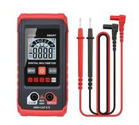 Testeur de multimètre - Testeur de tension CC CA | Test de batterie sans | Multimètre numérique intelligent | Testeur de circuit d'ohms de volts CA CC | Testeur électrique portable