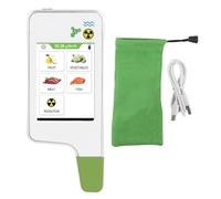 Testeur de Nitrate numérique Portable, détecteur de rayonnement Alimentaire Compteur Geiger pour Poisson Viande Fruits légumes Alliage ABS 122x52x14mm (Blanche)