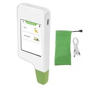 Testeur de Nitrate Portable Détecteur de Contenu de Nitrate Alimentaire Rapide Rapide pour Les Fruits légumes 0 9999mg kg Gamme Blanche Abs 122 x 52 x 14 mm