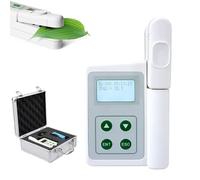 Testeur de nutrition végétale 4 en 1 portable : analyseur de chlorophylle/azote/température/humidité avec écran LCD, exportation de données USB et chlorophylle-mètre rechargeable