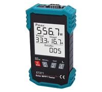 Testeur de Panneaux Solaires 2000W, Compteur MPPT avancé pour la Mesure de la Tension en Circuit Ouvert et la Détection des Défauts avec écran LCD, 1 unité