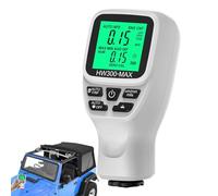 Testeur de peinture numérique pour voiture - Testeur d'épaisseur de revêtement - Affichage précis - Outil de mesure portable - Pour carrosserie de véhicule, meubles en métal, cadre de vélo, abri de