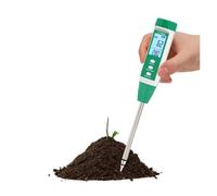 Testeur de pH du Sol, YY-1066A Testeur de conductivité et teneur en eau du sol haute précision for les tests plantes, le jardina, l'agriculture, pH l'humidité