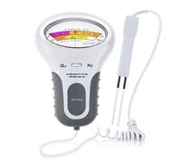 Testeur de PH et Chlore 2-en-1 pour Piscine et Spa - Testeur Qualité Eau Portatif, Écran à Aiguille