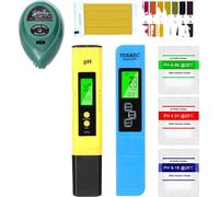 testeur de pH, mesureur de TDS, humidimètre de sol, analyseur de qualité de l'eau, jaune