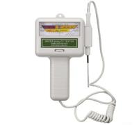 Testeur de pH numérique portable pour piscine et spa, lecture rapide du pH avec réglage facile des roues, testeur électronique ABS, design compact et portable