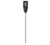 Testeur de pH portable avec capteur d'humidité pour jardin, pelouse, sol agricole, outil de mesure du pH et de l'humidité pour la gestion des cultures (30 cm)