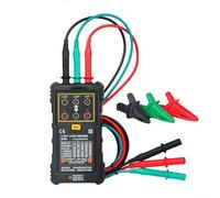 Testeur de phase moteur PM5900 Indicateur de direction de champ rotatif pour moteurs 3 phases, détection sans contact ≤ 2,5 cm, affichage visuel R/L, 120 V-400 V, 2 Hz-400 Hz, pour ce CAT III 600 V