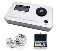 Testeur de pierres précieuses à mesure précise for la détermination de l'indice de réfraction : 1 300 à 3 000, erreur de mesure : ± 0,005, précision : 0,001, for l'identification des bijoux.