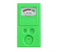 Testeur de pile bouton 1,5 V 3 V - Batterie pour piles bouton CR2032 CR2025 CR2016 AAA AA C D 9 V, indicateur de niveau de puissance de la batterie rouge, jaune, vert