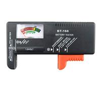 Testeur de piles D-FantiX, vérificateur universel de piles pour piles bouton AA AAA C D 9V 1,5V (Modèle : BT-168)
