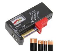 Testeur de Piles, Testeur Pile Universel Contrôleur de Tension de Batterie pour AA, AAA, C, D, PP3, 9V, 1.5V, Piles Bouton