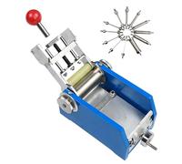 Testeur de pliage cylindrique de film de peinture, mandrin cylindrique émaillé, tiges en acier inoxydable, instrument de test de flexibilité de film de peinture(A)