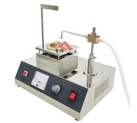 Testeur de point d'éclair numérique, instrument de test automatique de point d'allumage de pétrole et d'asphalte, température réglable, construction en acier inoxydable