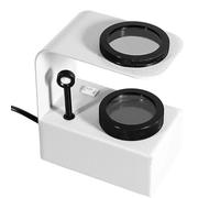 Testeur de polarisation pour l'identification des pierres précieuses avec double source lumineuse et sphère d'interférence, idéal pour tester les diamants et la moissanite