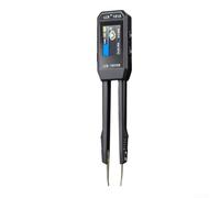 Testeur de pont LCR intelligent avec pince à épiler, écran couleur de 1,14 pouces, détection automatique pour résistance capacité inductance, diode, stockage de données USB, type C
