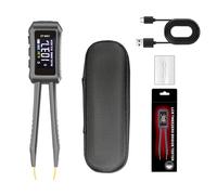 Testeur de pont numérique Test électronique Pincettes Résistance Condensateur Mesure d'inductance Écran couleur LCD Portable pour diverses applications