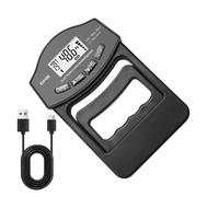 Testeur de préhension - Jauge de force électronique de quatre cents livres, appareil de mesure numérique rechargeable, analyseur de force portable, évaluation du dynamomètre | Évaluation de la conditi