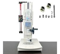Testeur de pression de traction numérique 10-2000 N, machine d'essai de traction à manivelle de bureau avec règle numérique de 200 mm, course de 270 mm, pour la pêche, les meubles, les textiles, le