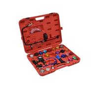 Testeur de Pression pour Refroidissement et Bouchon 28 pcs Outil de Garage Outil à Main Radiateur de Chauffage Voiture Véhicule