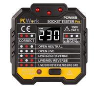 Testeur De Prise Avec Test RCD Schwick PCW06B CAT II 300V