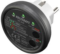 Testeur de prise VOLTCRAFT VC40 CAT II 300 V