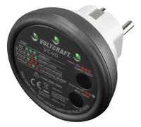 Testeur de prise VOLTCRAFT VC40 CAT II 300 V