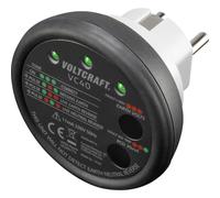 Testeur de prise VOLTCRAFT VC40 CAT II 300 V